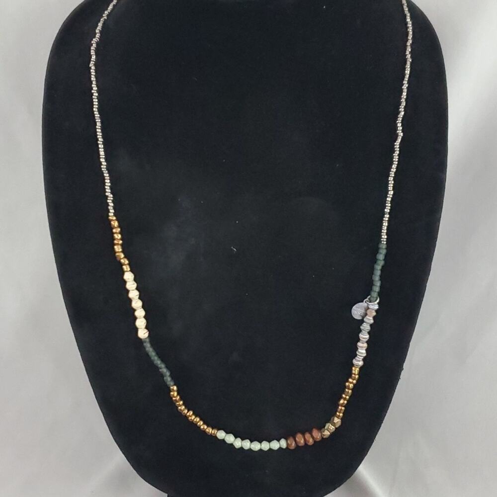 BeadForLife Uganda Hand Crafted Recycled Paper Tribal Bead Necklace 31 Inches